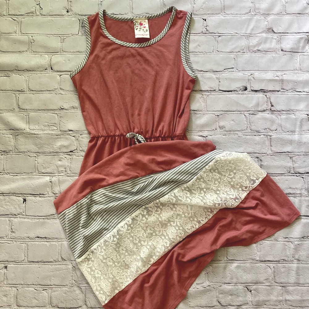 NWOT Jenna & Jessie Girls Maxi Dress